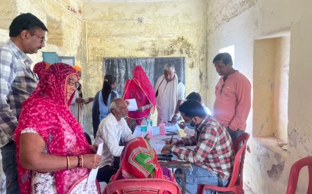 सवराड़ में निःशुल्क स्वास्थ्य जांच शिविर में 250 मरीजों की जांच, 45 ऑपरेशन हेतु चयनित