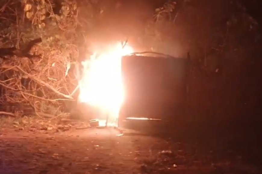 सोजत में धार्मिक स्थल के पास आगजनी, अज्ञात लोगों पर शरारत का आरोप, पुलिस अलर्ट, देर रात तक बना रहा तनाव