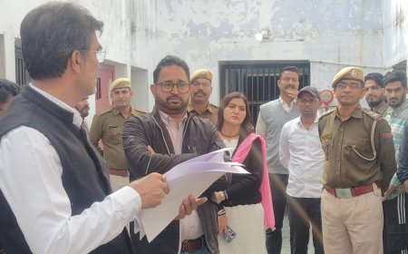 सोजत उप कारागृह  में विधिक सहायता क्लीनिक का निरीक्षण, बंदियों को कानूनी सहायता सुनिश्चित करने के निर्देश