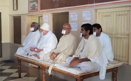 सोजत रोड में आचार्य रघुनाथ  व लोकमान्य संत रूप मुनि महाराज की स्मृति एवं दीक्षा जयंती श्रद्धा से मनाई