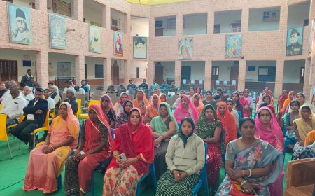 सोजत विद्या भारती विद्यालय  में अभिभावक सम्मेलन आयोजित, सर्वांगीण विकास पर दिया गया जोर