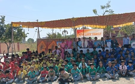 सोजत न्यू लक सेंट्रल स्कूल में इंटर स्कूल खेलकूद प्रतियोगिता का आयोजन