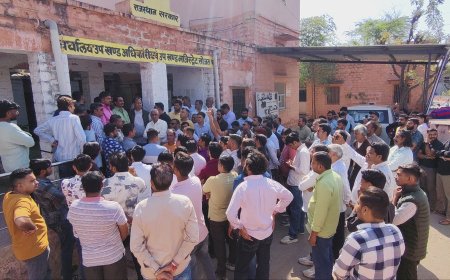 सोजत में बढ़ती चोरी-लूट से आक्रोश, व्यापारियों ने सौंपा ज्ञापन