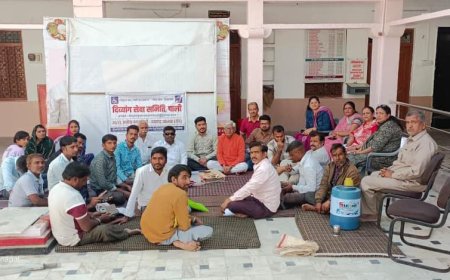 दिव्यांग सेवा समिति पाली के चुनाव बुद्धाराम पन्नूसा उपाध्यक्ष एवं हेमन्त कुमार मेघवाल सोजत ब्लाक अध्यक्ष निर्वाचित
