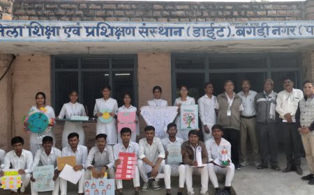 राजस्थान राज्य शैक्षिक अनुसंधान एवं प्रशिक्षण परिषद् व स्टरलाइट एडइंडिया फाउंडेशन के संयुक्त तत्वावधान में डाइट पाली में टीएलएम निर्माण प्रतियोगिता संपन्न