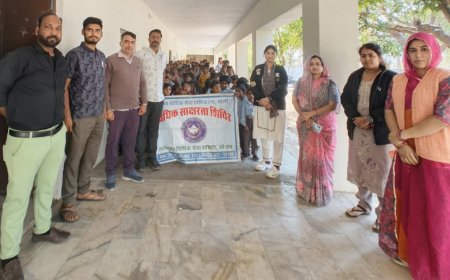 अटबड़ा विद्यालयों में विधिक जागरूकता शिविर आयोजित, 210 प्रतिभागियों ने ली वीर परिवार सहायता योजना की शपथ