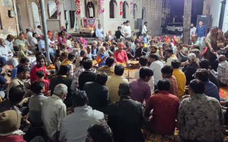 सोजत पावटी का बास की हताई में विराजमान श्री ठाकुर जी महाराज मंदिर पर रविवार को श्रद्धा, उल्लास और भक्ति भाव से फाग महोत्सव मनाया गया।