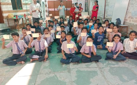 सोजत से बड़ी संख्या में पोस्टकार्ड भेजकर पीएम से की चार सूत्री मांग