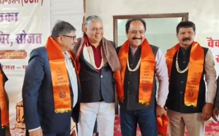 सोजत में 122 बेटियों को एचपीवी वैक्सीन, सरकार भी शुरू करेगी राष्ट्रव्यापी अभियान