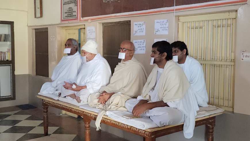 सोजत रोड में आचार्य रघुनाथ  व लोकमान्य संत रूप मुनि महाराज की स्मृति एवं दीक्षा जयंती श्रद्धा से मनाई