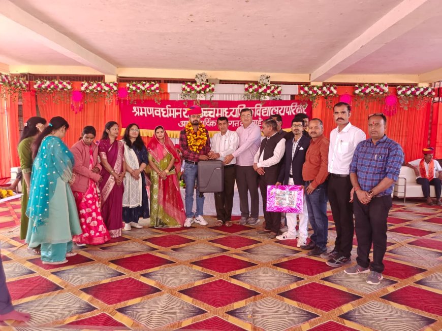 बगड़ी नगर राजकीय उच्च माध्यमिक विद्यालय  में वार्षिकोत्सव धूमधाम से संपन्न