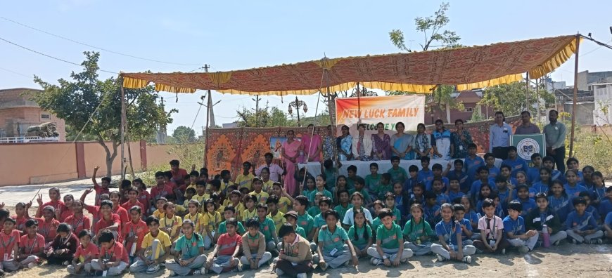 सोजत न्यू लक सेंट्रल स्कूल में इंटर स्कूल खेलकूद प्रतियोगिता का आयोजन