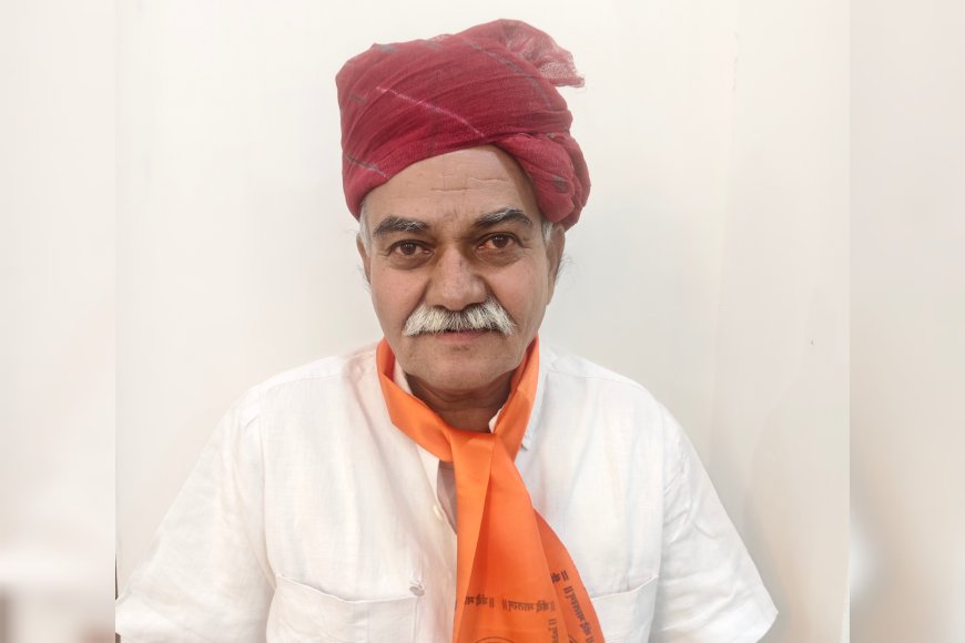 सोजत में माली समाज नयापुरा के चौधरी पद पर देवीलाल सांखला नियुक्त