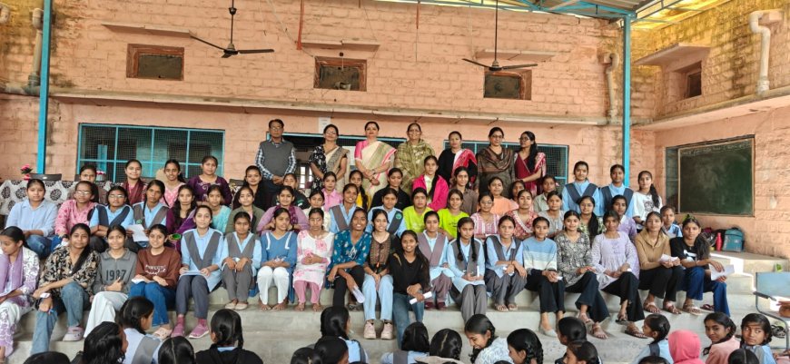 योजनाबद्ध अध्ययन और लगन से बालिकाएं करें अपने सपनों को साकार श्यामा चारण*