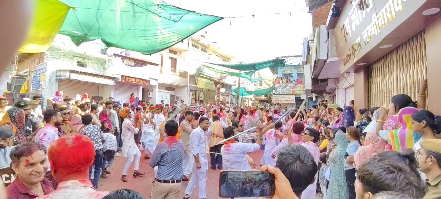 सोजत मेहंदी नगरी  शिवमय, महाशिवरात्रि पर आम घांची समाज की भव्य शोभायात्रा निकली