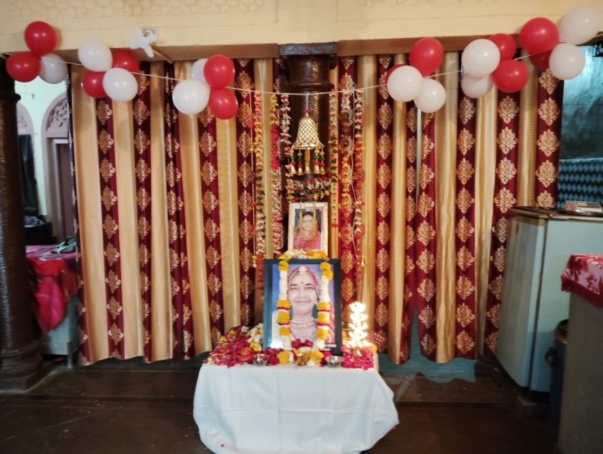 सोजत सिटी में वैदिक मंत्रोच्चार के साथ मनाई गई स्व. श्रीमती विमला राय भटनागर की पुण्यतिथि