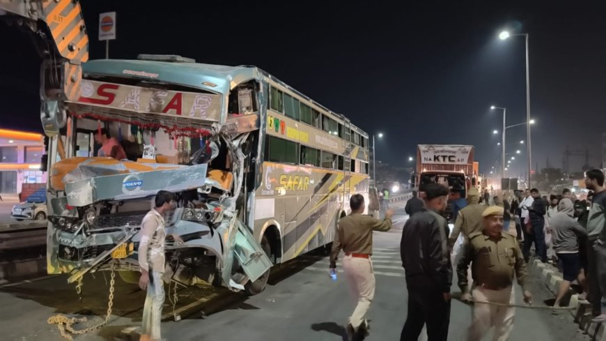 सोजत के राष्ट्रीय राजमार्ग 162 पर बड़ा हादसा टला