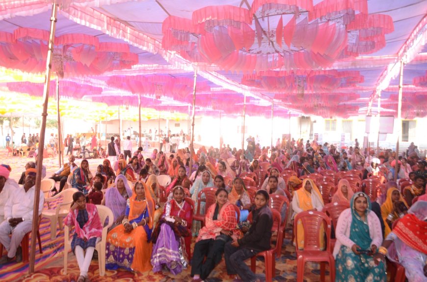 सोजत में 17 कन्याओं का सामूहिक विवाह सम्पन्न, सेवा व सामाजिक एकजुटता की मिसाल