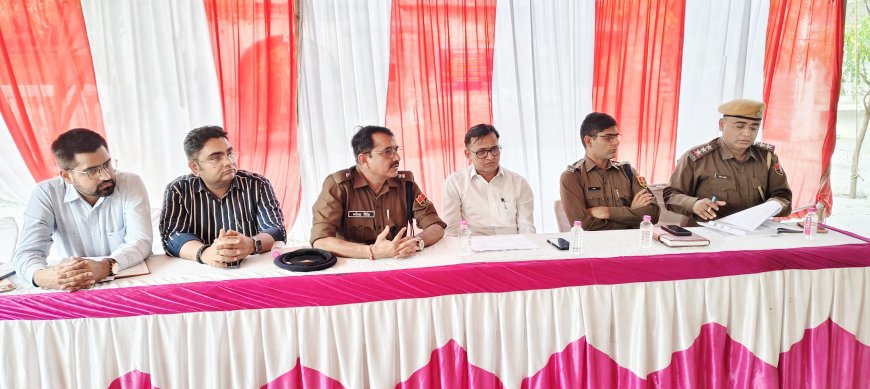 सोजत में शांति समिति की बैठक, होली व रमजान को लेकर सुरक्षा व्यवस्थाओं पर चर्चा