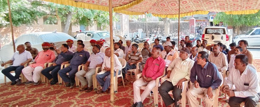 सोजत में शांति समिति की बैठक, होली व रमजान को लेकर सुरक्षा व्यवस्थाओं पर चर्चा