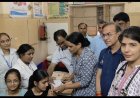 राजकीय चिकित्सालय सोजत में लगा निशुल्क HPV टीकाकरण शिविर, 5 बालिकाओं को लगी पहली डोज
