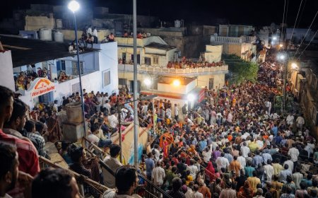 सोजत के गैरियों के नृत्य ने होली में बांधा समां