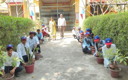 NSS शिविर का भव्य शुभारंभ, छात्र-छात्राओं ने किया श्रमदान व स्वच्छता अभियान