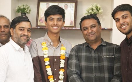 सोजत के छात्र सिद्धार्थ ने 10वीं में 94.83% अंक हासिल कर बढ़ाया मान