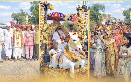 सोजत में गृह प्रवेश पर राम कुटिया में सत्संग का आयोजन