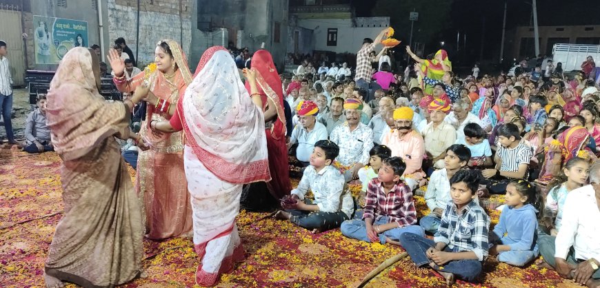 सोजत सिटी में विशाल फाग उत्सव, भजन संध्या में ज्योति शर्मा ने बांधा समां