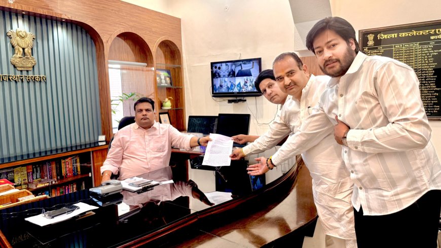 75 मीटर नियम से राहत और बायपास की मांग: “सोजत बचाओ संघर्ष समिति” ने कलेक्टर को सौंपा ज्ञापन