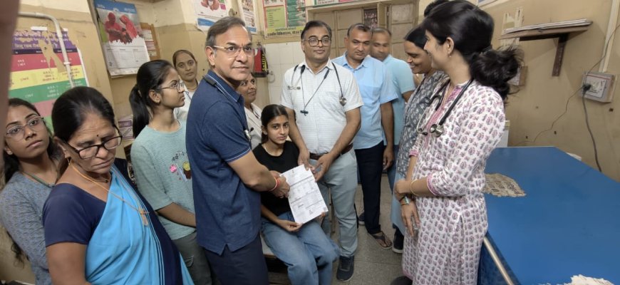 राजकीय चिकित्सालय सोजत में लगा निशुल्क HPV टीकाकरण शिविर, 5 बालिकाओं को लगी पहली डोज