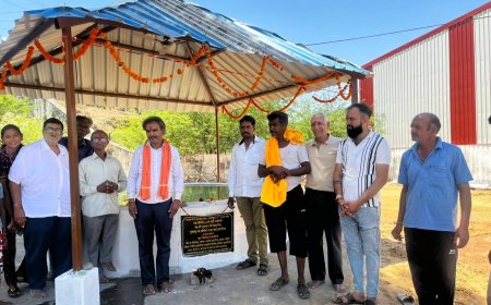 सारण श्री पुष्पवती गौशाला में जल उवाला का उद्घाटन, कटारिया परिवार ने करवाया निर्माण