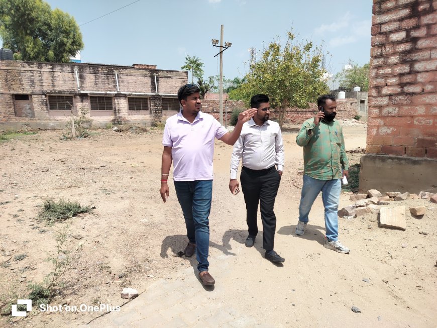 सोजत क्लब के जीर्णोद्धार को मिलेगी गति, युवाओं को जल्द मिलेंगे खेल मैदान