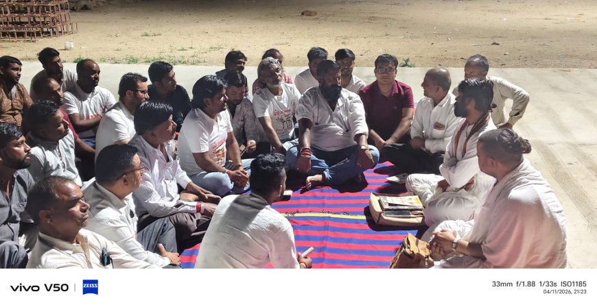 *गौ सम्मान आह्वान अभियान सोजत और मारवाड़ बैठक हुयी सम्पन