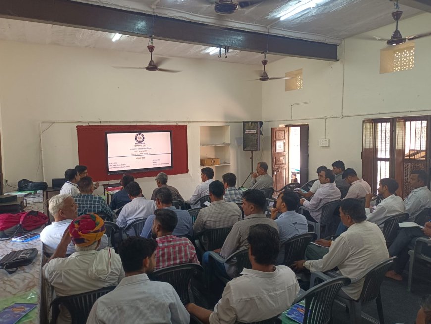 जनगणना प्रशिक्षण कार्यक्रम आयोजित, 1 से 15 मई तक स्व-जनगणना के लिए किया प्रेरित