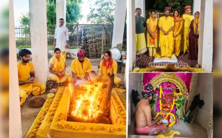 श्री सिद्ध जोड़ भैरव मंदिर में दस दिवसीय लाख जप महाअनुष्ठान शुरू