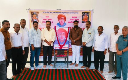 अमर शहीद क्रांतिकारी प्रताप सिंह बारहठ जयंती पर श्रद्धापूर्वक स्मरण