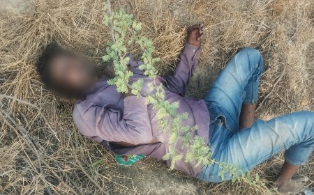 नाथलकुंडी के पास सड़क किनारे युवक का शव मिलने से हड़कंप, पुलिस शिनाख्त में जुटी