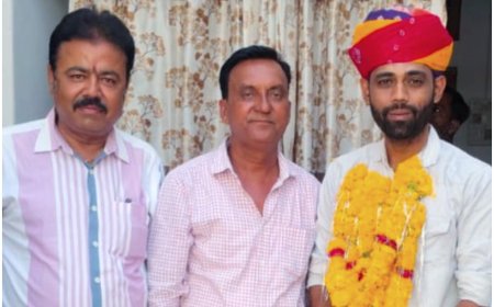 सोजत के विक्रम सिंह पंवार का भव्य स्वागत, RAS 2024 में 149वीं रैंक पर समाज ने जताया गर्व