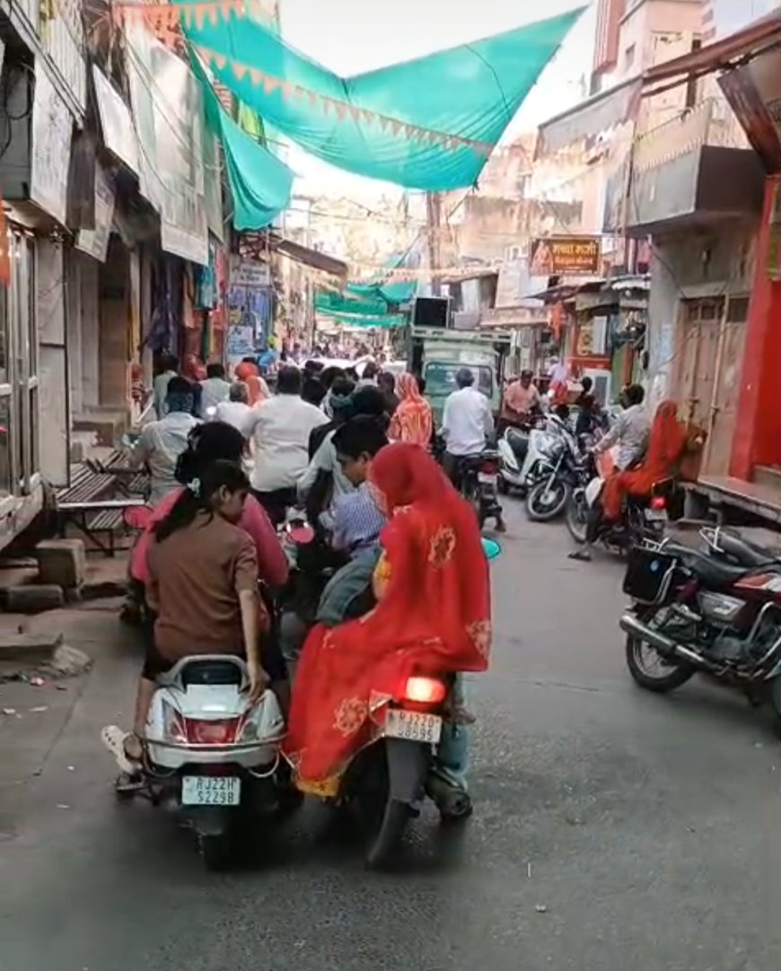सोजत बाजार में ट्रैफिक सुधार की कवायद तेज, वन-वे व्यवस्था और अतिक्रमण हटाने पर बनी सहमति