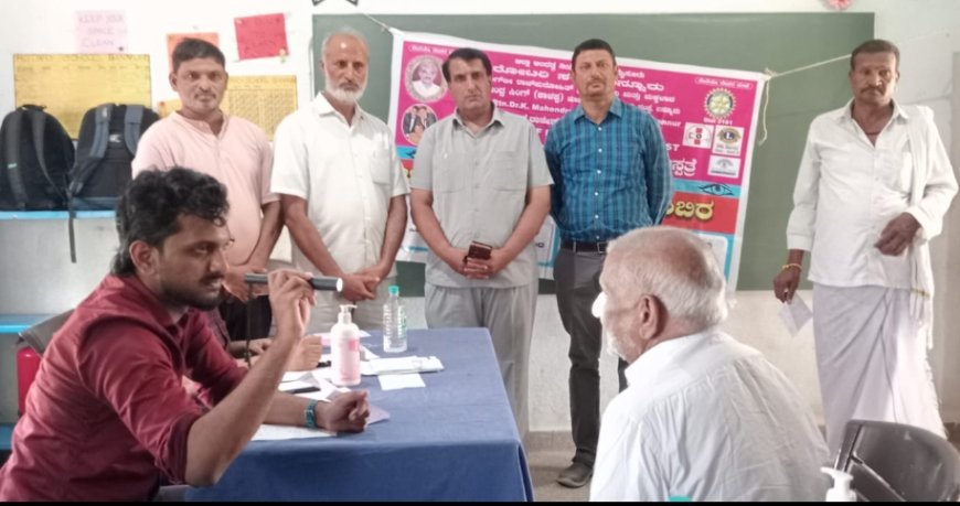 बन्नूर में मानव सेवा की मिसाल : 298 लोगों की हुई निःशुल्क नेत्र जांच, 75 मरीज ऑपरेशन के लिए भेजे गए