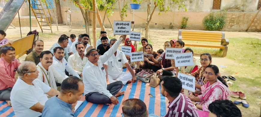 *सोजत में शिक्षकों का हुंकार मार्च: मांगें नहीं मानी तो मानसून सत्र में विधानसभा घेराव की चेतावनी*