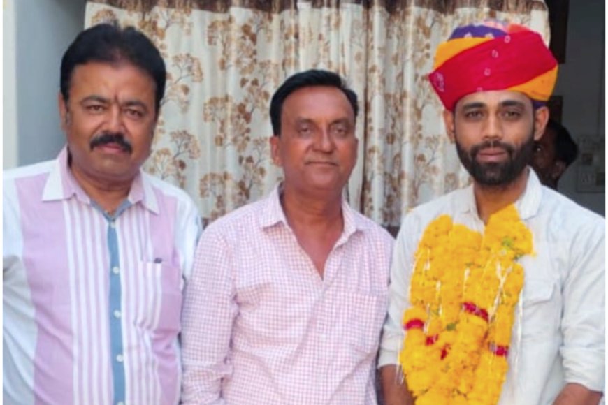 सोजत के विक्रम सिंह पंवार का भव्य स्वागत, RAS 2024 में 149वीं रैंक पर समाज ने जताया गर्व