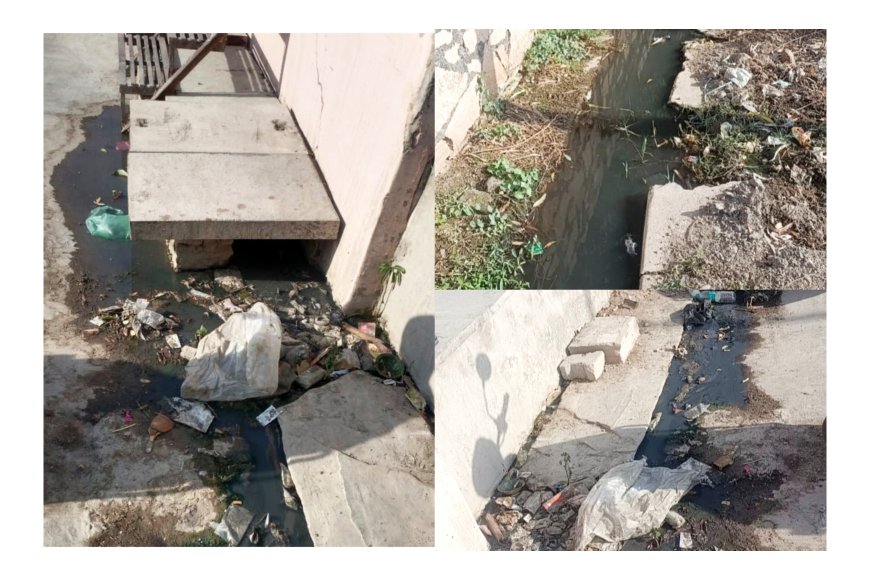 नालियों की सफाई नहीं होने से सड़कों पर भरा बारिश का पानी, प्रशासन से समाधान की मांग