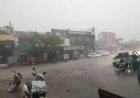 बिलाड़ा में मौसम ने बदला मिजाज, तेज हवा के साथ झमाझम बारिश