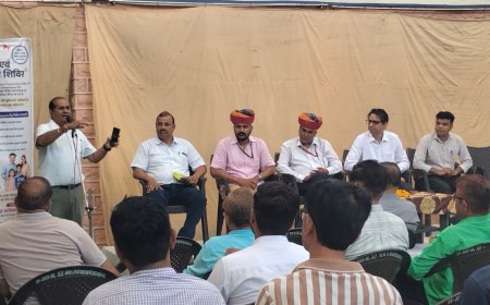 सोजत उपखण्ड में ESIC सेवाओं का शुभारंभ, जागरूकता एवं स्वास्थ्य लाभ शिविर का भव्य आयोजन