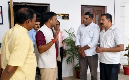 सोजत में बढ़ती चोरी की वारदातों पर भाजपा ओबीसी मोर्चा प्रदेश प्रवक्ता ने जताई चिंता, जिला कलेक्टर से की मुलाकात