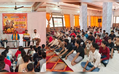 विश्व हिन्दू परिषद बजरंग दल का शौर्य प्रशिक्षण वर्ग शुरू, 150 युवाओं ने लिया भाग
