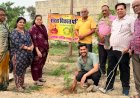 भारत विकास परिषद सोजत का हरित अभियान, देव लीला फार्म में हुआ वृक्षारोपण, स्नेहलता लढ़ा सम्मानित